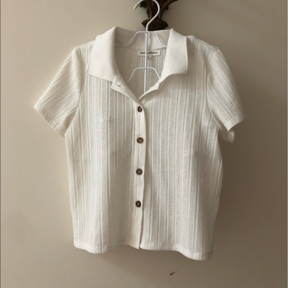 Short Sleeve Button Up